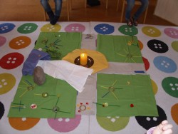 Bild aus dem Leben der Kirchenmäuse