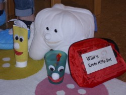 Bild aus dem Leben der Kirchenmäuse